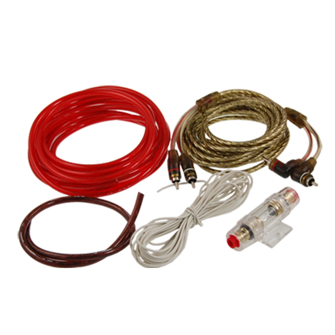 car audio 4 pcs cables fuse holder amplifier wiring kit walmart com Car Audio Components car audio 4 pcs cables fuse holder amplifier wiring kit